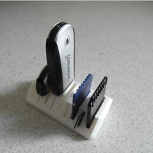 usb micro sd titular de la tarjeta gadget personalizable personalizador sdcard memoria stick 3d print model - Mito3D