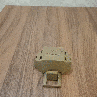 USB microsd téléphone titulaire soutien gadget utile Bureau 3d print model - Mito3D
