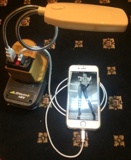 USB energia banca ryobi 18v + batteria utensili 3d print model - Mito3D