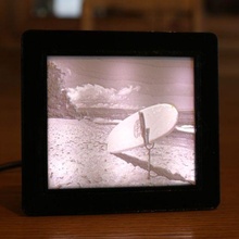 USB alimentado litofano 39 wiki praia surfando surfar borda 3d print model - Mito3D