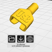 USB reforzamiento artilugio 3d print model - Mito3D