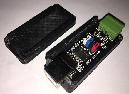 USB rs485 Ftdi borda caso bainha conversor 3d impressão 3d print model - Mito3D