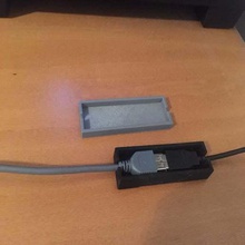 usb protector gadget equipo cable de ahorro el conector 3d print model - Mito3D