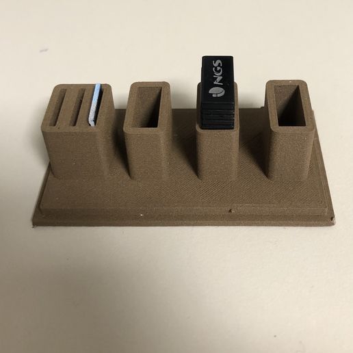 USB sd kart Kulp destek mikro 3D print model - Mito3D