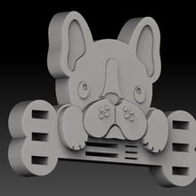 usb sd francês cão gadget 3d print model - Mito3D