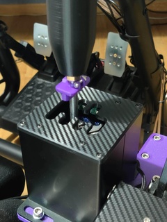 USB shifter piatto corsa simulatore simracing attrezzature riduttore accessorio personalizzato design Presto turni virtuale realistico guida alto prestazione precisione facilità uso confortevole realismo 3d print model - Mito3D