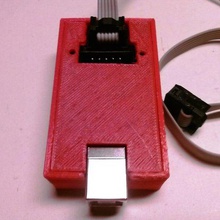 usb-tiny Fall alle Zugriff gadget computer usb tiny isp attiny85 attiny45 attiny2313 atmega 3d print model - Mito3D