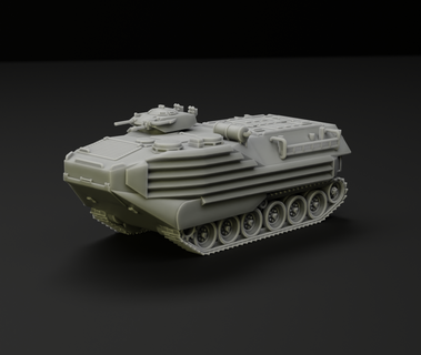 usmc aavp7a1 tank military scalemodel airplane toy wargaming miniature vehicle 3d print model - Mito3D