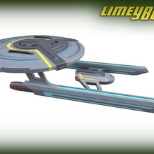 uss cerritos Estrela caminhada decks ceritos Califórnia nave estelar sci fi espaço miniaturas modelo 3d print model - Mito3D