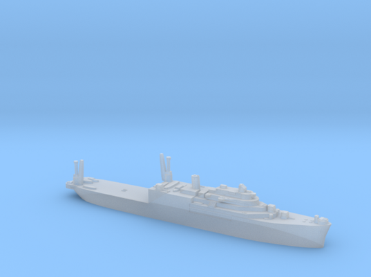 uss christopher wasserflugzeug zärtlich 1 1800 ww2 spiel seelöwe vorherrschaft marine wargaming amerikanisch 3d print model - Mito3D