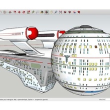 uss Hippokrates olympic-Klasse-Klasse-Raumschiff verschiedene 3d print model - Mito3D
