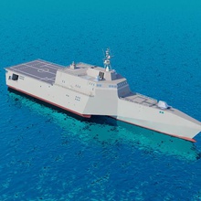 uss independence lcs-2 verschiedene Krieg navy Armee usa Schiff 3d print model - Mito3D