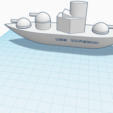 uss inferno game toy water 3d print model - Mito3D