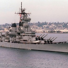 uss Jersey savaş gemisi 3d print model - Mito3D