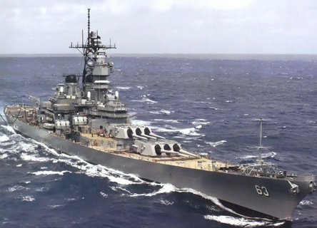 uss missouri bb-63 Game battleship world hakuryu aircraft carrier 3d print model - Mito3D