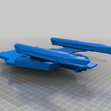 uss punisher game vehicles 3d print model - Mito3D