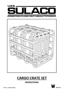 uss sulaco carga caja conjunto extraterrestres Embarcacion neca Hadley esperanza 3d print model - Mito3D
