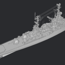 urss incrociatore nave 3d print model - Mito3D