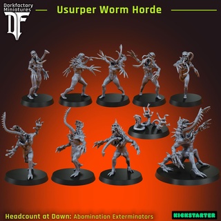 Usurpator Wurm Horde 3d print model - Mito3D