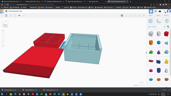 utilitaire boîte insérer couvercle plateau 3d print model - Mito3D