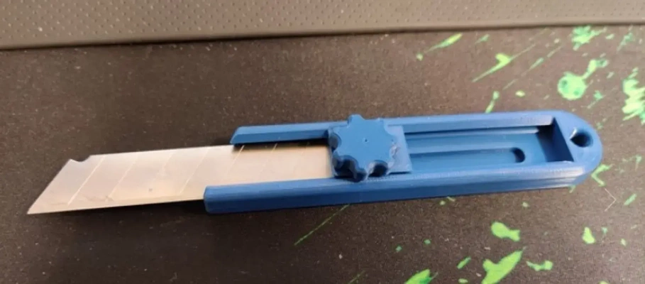utilitário faca stanley olfa lâmina compatível ferramentas utilitária 3d print model - Mito3D