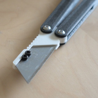 utilità coltello balisong utensili farfalla attrezzo Flip stanley 3d print model - Mito3D