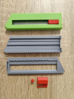 utilitaire couteau coupeur couteaux soutiens pla Facile outils outil DIY 3d print model - Mito3D
