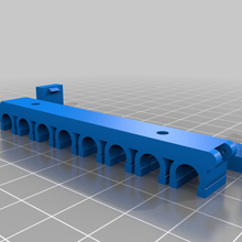 utp cable soporte acortar tornillo agujeros computadora 3d print model - Mito3D