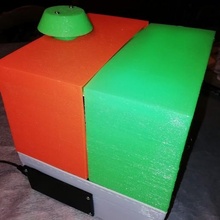 uv Box uvc Sterilisator Luftreiniger Luft inländisch Büro 3d print model - Mito3D