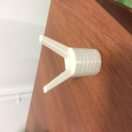 Trauben bc Tür sperren Griff v1 braun Hochschule Haushalt 3D print model - Mito3D