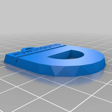 uwstoutid keychain keychains 3d print model - Mito3D