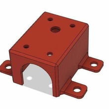 uxcell motor bracket electronics 3d print model - Mito3D