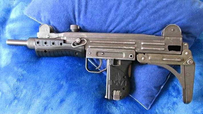 uzi apertos arma fogo rifle lidar 3d print model - Mito3D