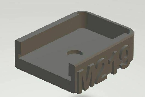 uzi mag base 922r imi iwi 3d print model - Mito3D