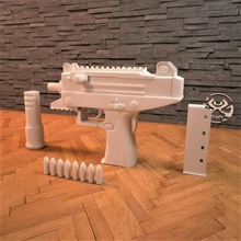 uzi Profi Pistole 3d print model - Mito3D