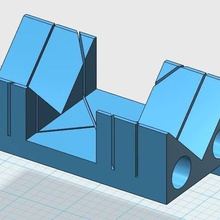 v-blok mitre combo aracı el aletleri 3d print model - Mito3D