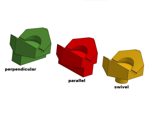 v blocks broca pressione tabela 5 t slots ferramentas urso pardo g0779 gv o5 linear or paralelo perpendicular girar 3d print model - Mito3D