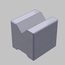 v-bracket prism tool tools 3d print model - Mito3D