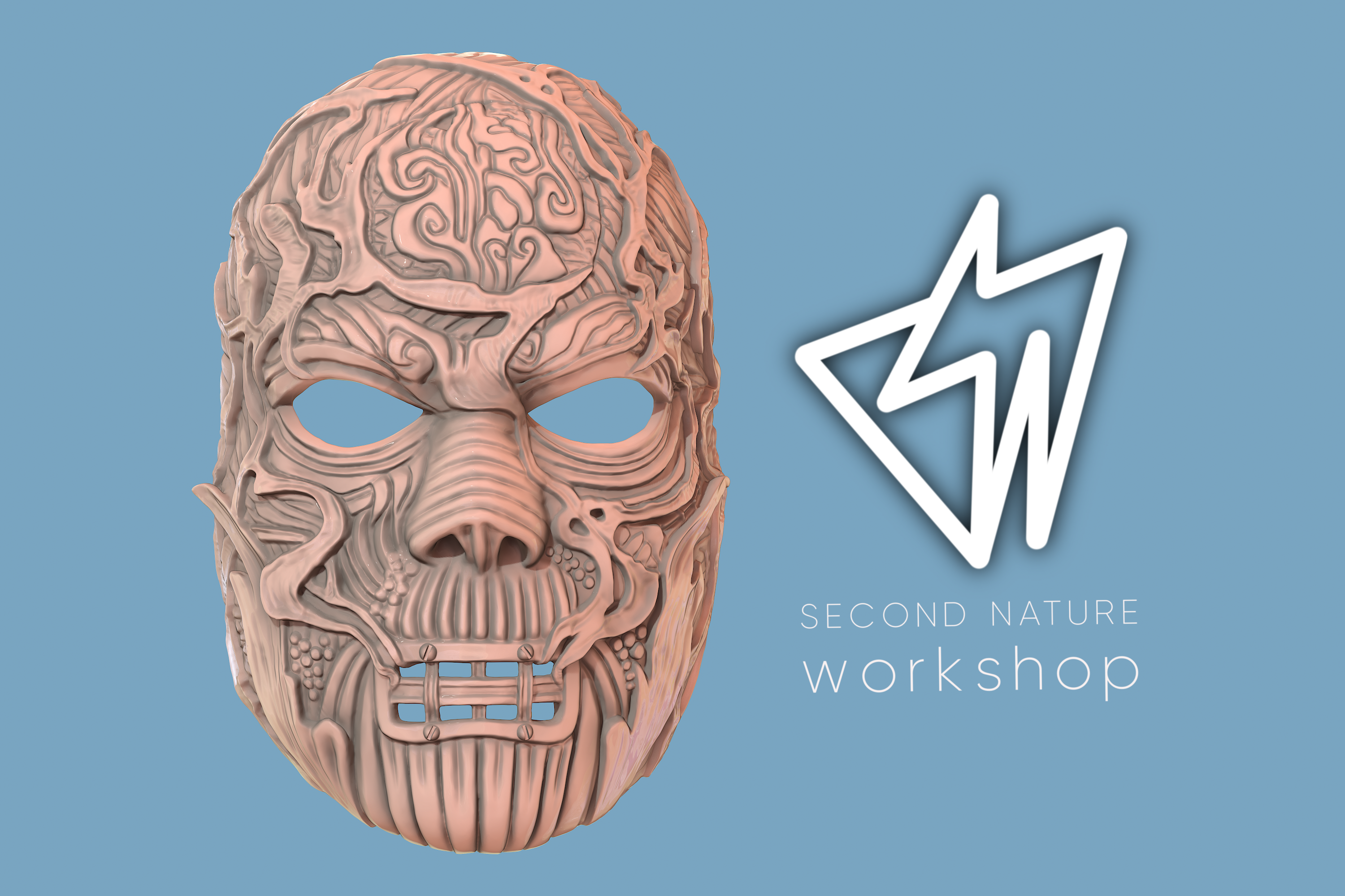 v-man slipknot wanyk halloween scary cosplay devil mask clown art freddykruger 3D print model - Mito3D