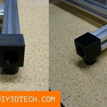 v-slot 20 x extended foot various 20x20 20x20mm aluminum extrusion maker rail vslot diy 3d print model - Mito3D