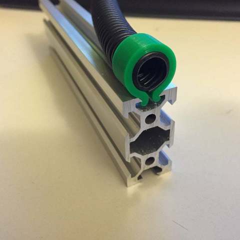 v-slot tubing clip tool 3d printer parts openbuilds 3D print model - Mito3D