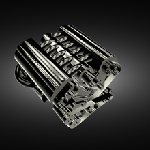 v10 engine motor 3d print model - Mito3D