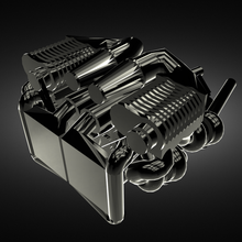 v12 moteur auto voiture 3d print model - Mito3D