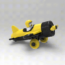 v1 Flugzeug 3d print model - Mito3D