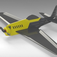 v1 liberación - nueva rc avión gadget la aeronave plano el simulador 3d aviación cr-10 ender prusa año nuevo 2020 2019 modelo boeing airbus los juguetes de moneda jet control remoto 3d print model - Mito3D