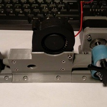 v2 auto manual spool winder diameter sensor cooler filament felfil extruder 3d print model - Mito3D