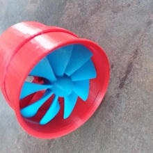 v2 électrique de la turbine gadget 3d print model - Mito3D