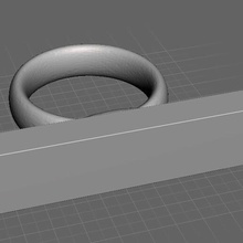 v2 minimalista anillo joyería joya Moda 3d print model - Mito3D