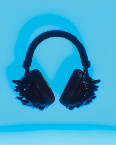 v2 sony xm5 écouteurs accessoire casque musique airpods pro cas gaine abstrait pomme ramé max accessoires 3d print model - Mito3D