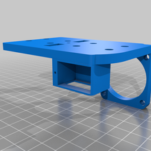 v6 Extruder Ventilator Unterstützung 3d_printer_parts 3d print model - Mito3D